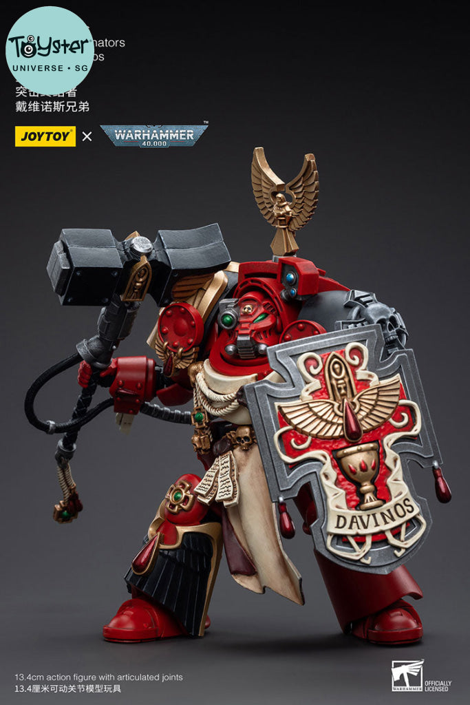 Joytoy Warhammer 40K Blood Angels Assault Terminators Brother Davinos Warhammer