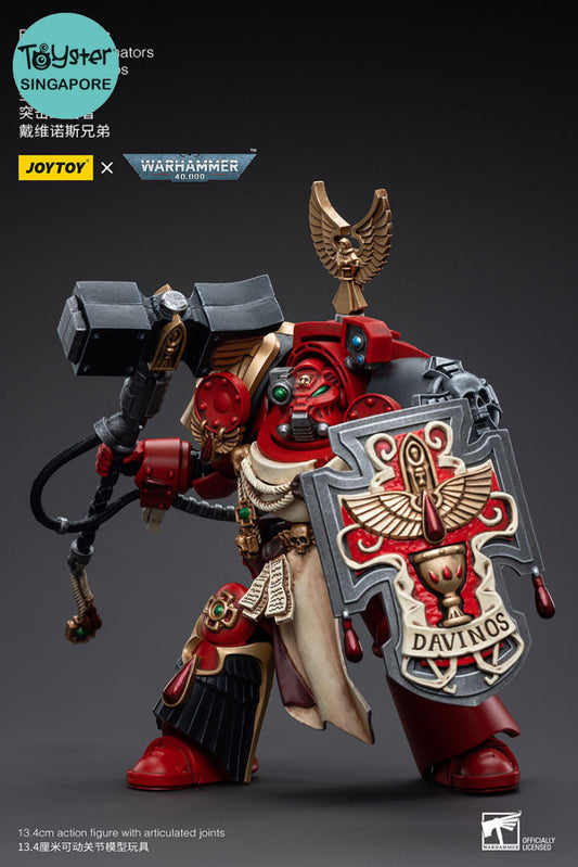 Joytoy Warhammer 40K Blood Angels Assault Terminators Brother Davinos Warhammer