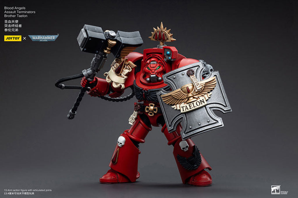 Joytoy Warhammer 40K Blood Angels Assault Terminators Brother Taelon Warhammer