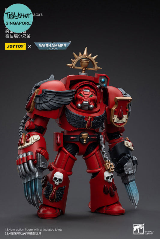 Joytoy Warhammer 40K Blood Angels Assault Terminators Brother Tyborel Warhammer