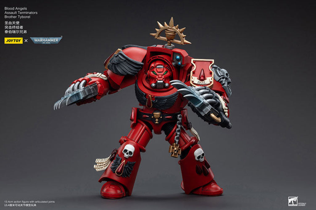 Joytoy Warhammer 40K Blood Angels Assault Terminators Brother Tyborel Warhammer