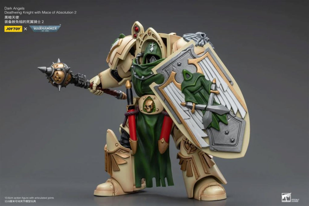 Joytoy Warhammer 40K Dark Angels Deathwing Knight With Mace Of Absolution 2 Jt9213 Warhammer 40K