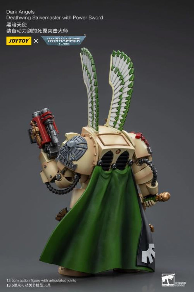 Joytoy Warhammer 40K Dark Angels Deathwing Strikemaster With Power Sword Jt9169 Warhammer