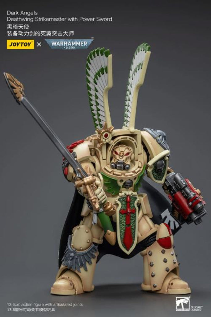 Joytoy Warhammer 40K Dark Angels Deathwing Strikemaster With Power Sword Jt9169 Warhammer