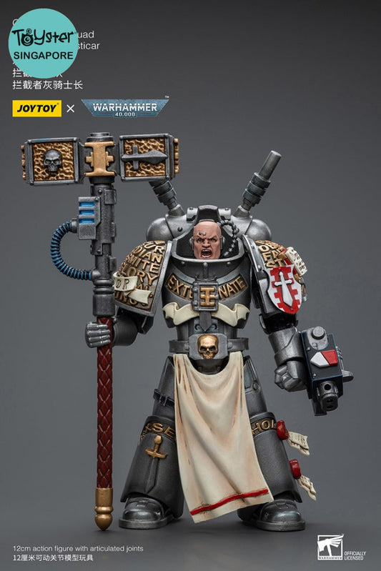 Joytoy Warhammer 40K Grey Knights Interceptor Squad Justicar Jt8964 Warhammer