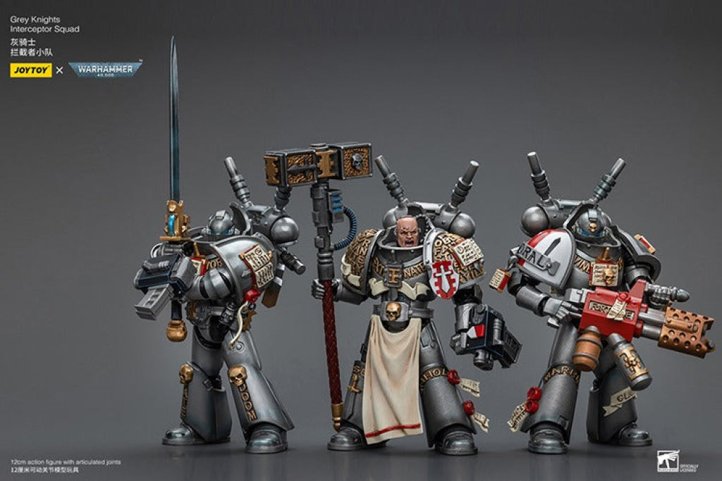 Joytoy Warhammer 40K Grey Knights Interceptor Squad Justicar Jt8964 Warhammer