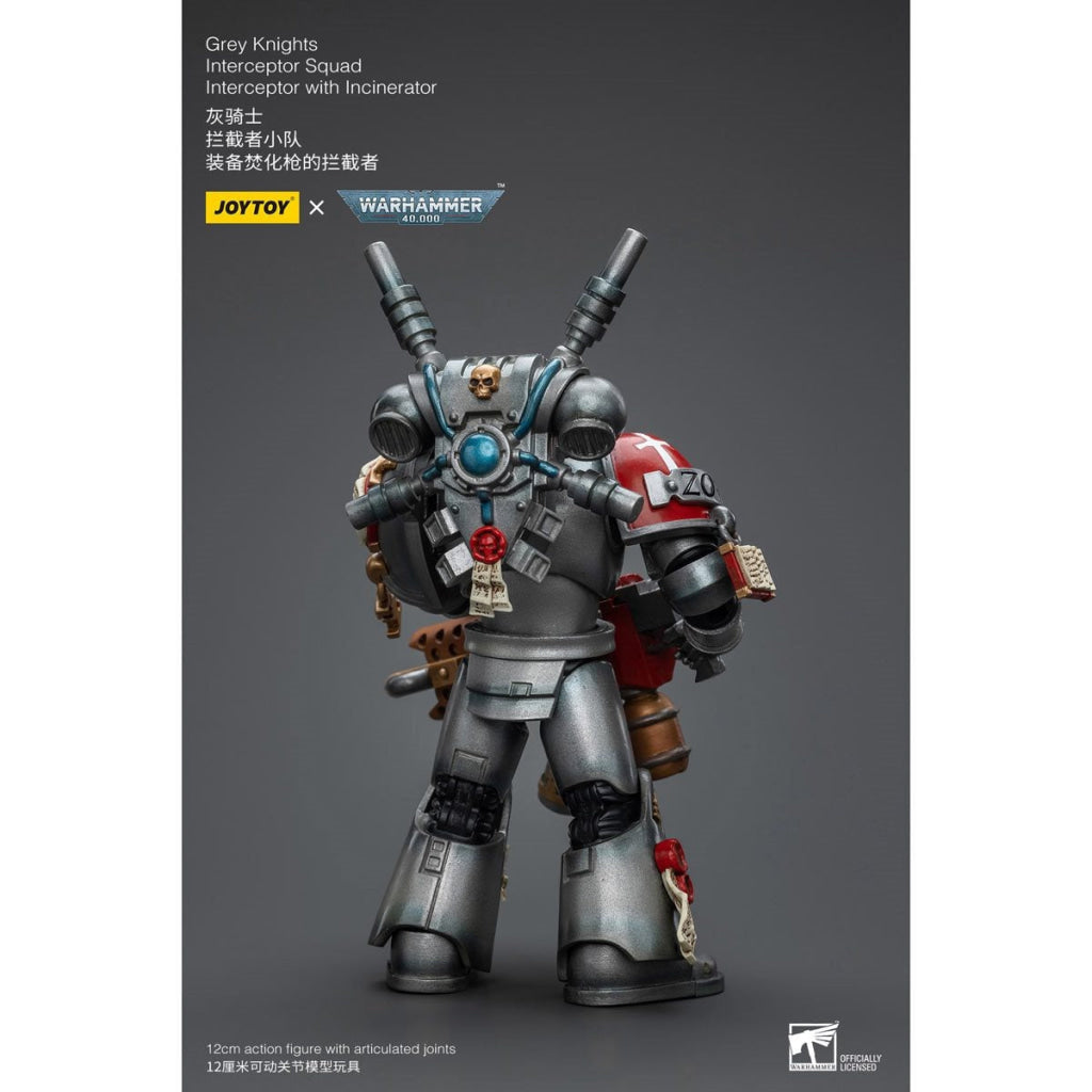 Joytoy Warhammer 40K Grey Knights Interceptor Squad With Incinerator Jt8971 Warhammer