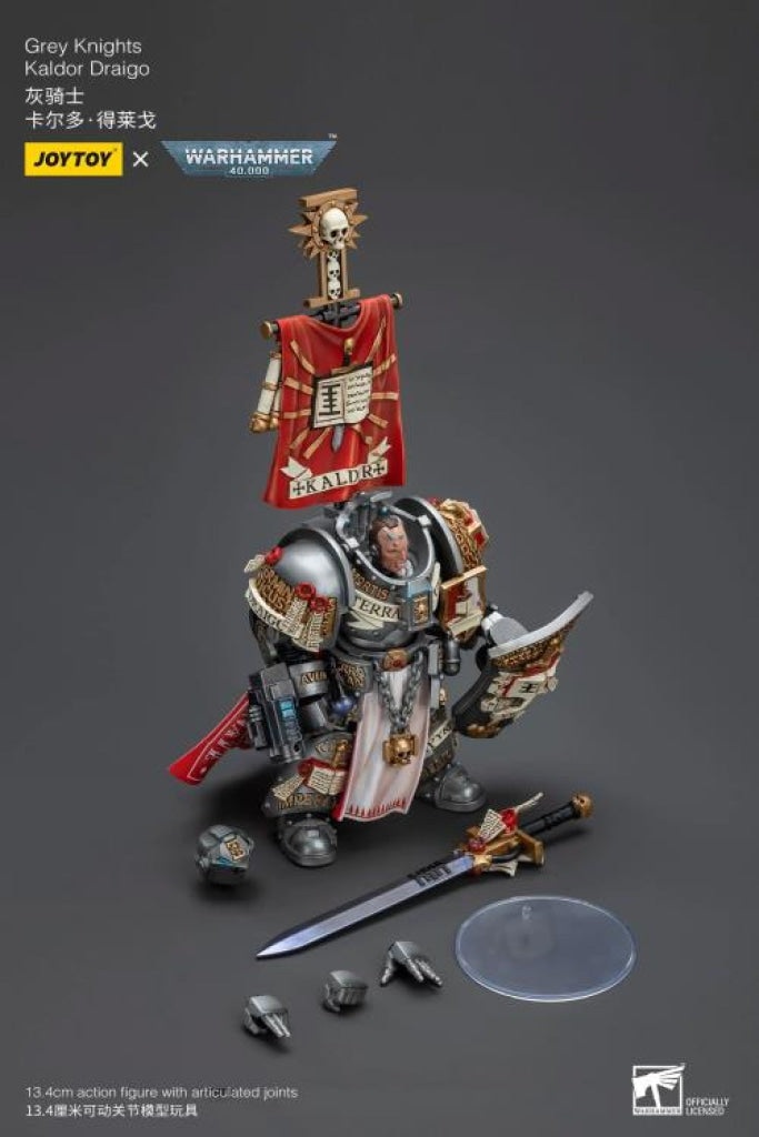 Joytoy Warhammer 40K Grey Knights Kaldor Draigo Jt9220 Warhammer