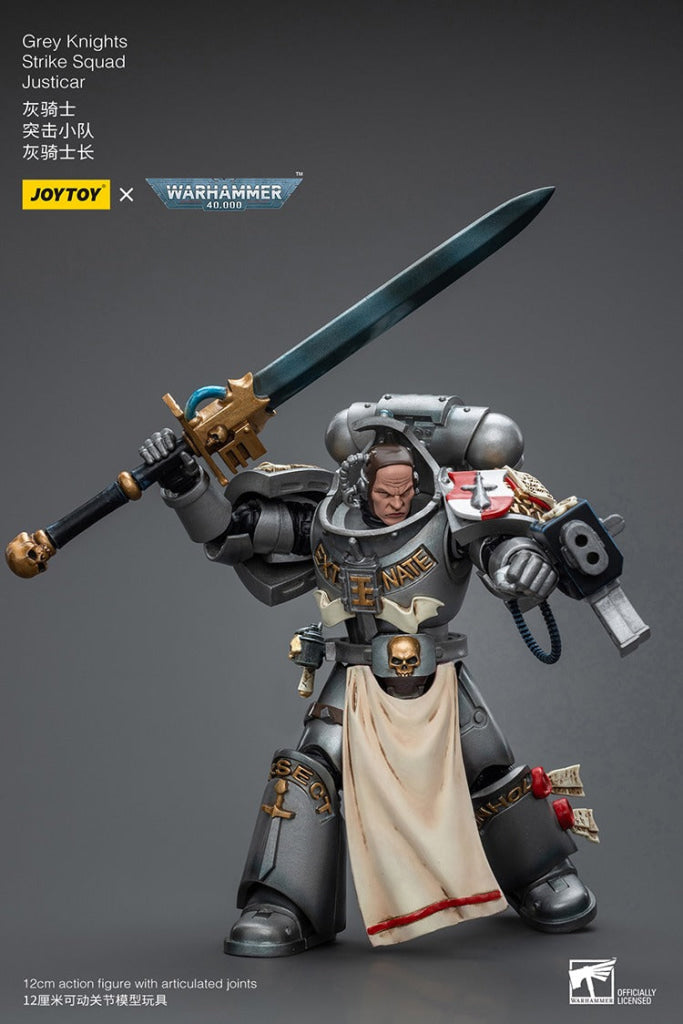 Joytoy Warhammer 40K Grey Knights Strike Squad Justicar Jt8995 Warhammer