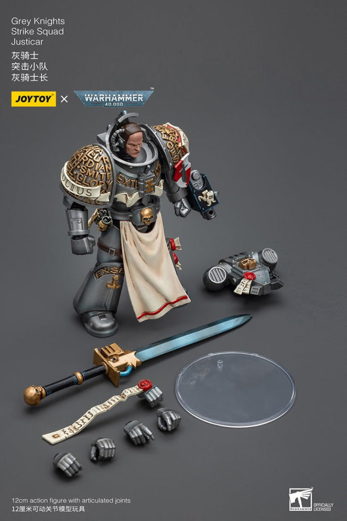Joytoy Warhammer 40K Grey Knights Strike Squad Justicar Jt8995 Warhammer