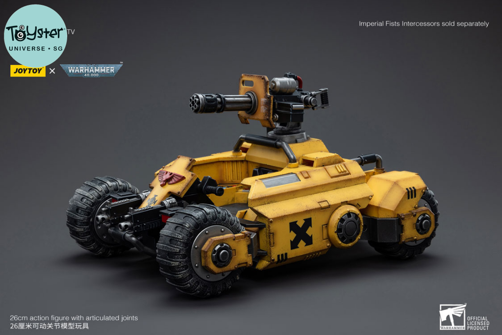 Joytoy Warhammer 40K Imperial Fists Primaris Invader Atv Warhammer