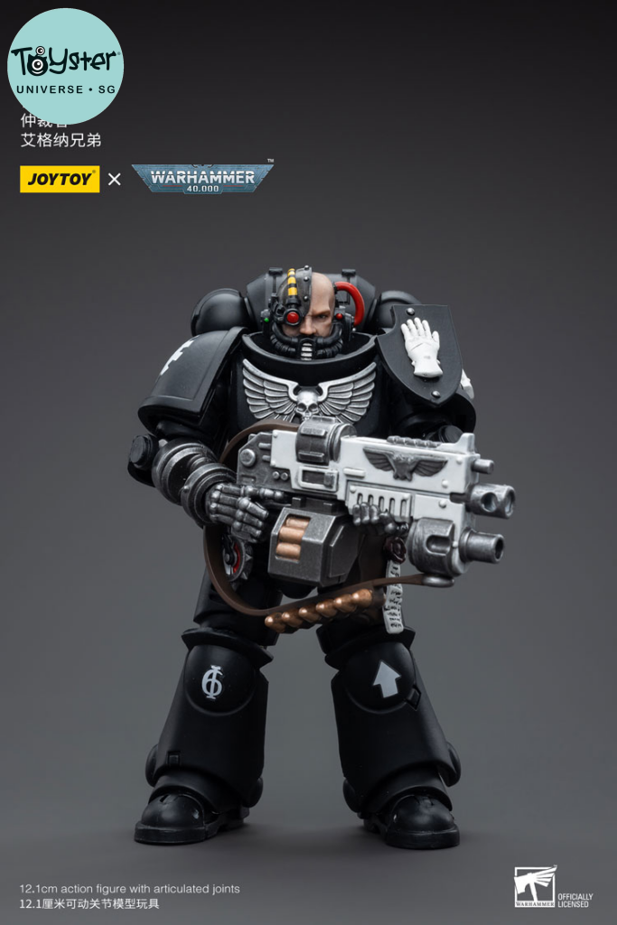 Joytoy Warhammer 40K Iron Hands Intercessors Brother Ignar Warhammer