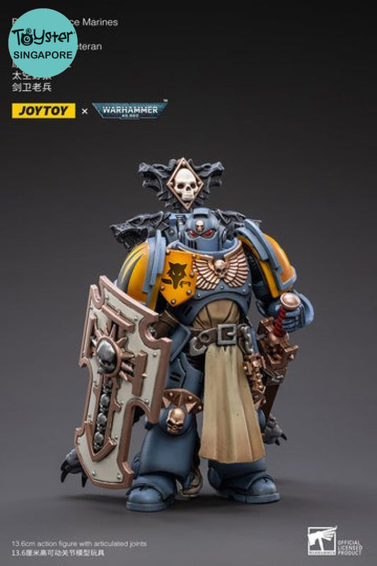 Joytoy Warhammer 40K Primaris Space Marines Wolves Bladeguard Veteran Jt2795 Warhammer