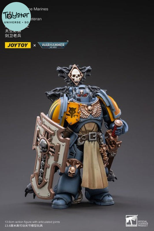 Joytoy Warhammer 40K Primaris Space Marines Wolves Bladeguard Veteran Jt2795 Warhammer