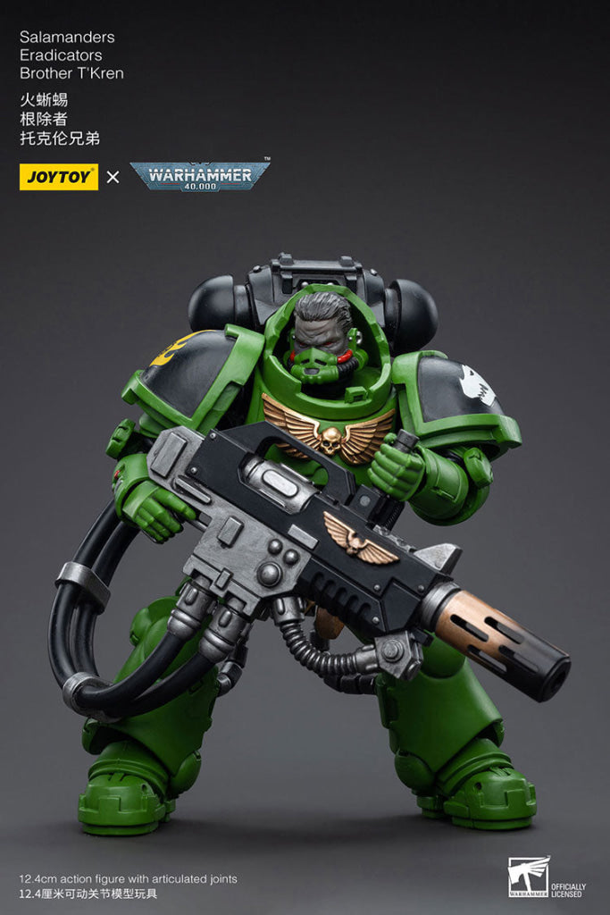 Joytoy Warhammer 40K Salamanders Eradicators Brother T’kren Warhammer