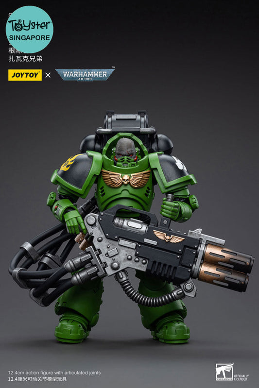 Joytoy Warhammer 40K Salamanders Eradicators Brother Xavak Warhammer