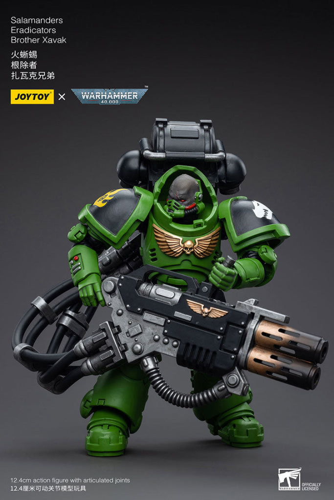 Joytoy Warhammer 40K Salamanders Eradicators Brother Xavak Warhammer