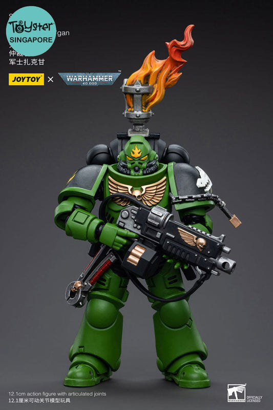 Joytoy Warhammer 40K Salamanders Intercessors Sergeant Tsek’gan Warhammer