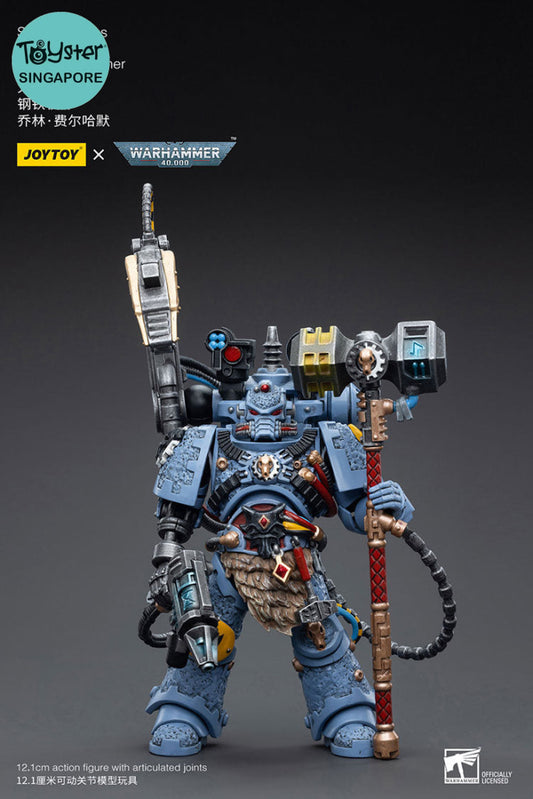 Joytoy Warhammer 40K Space Wolves Iron Priest Jorin Fellhammer Warhammer