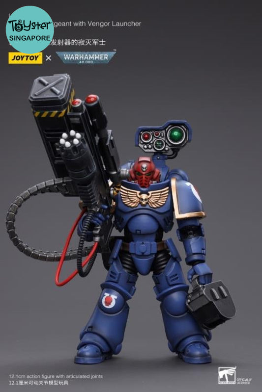 Joytoy Warhammer 40K Ultramarines Desolation Sergeant With Vengor Launcher Jt8803 Warhammer