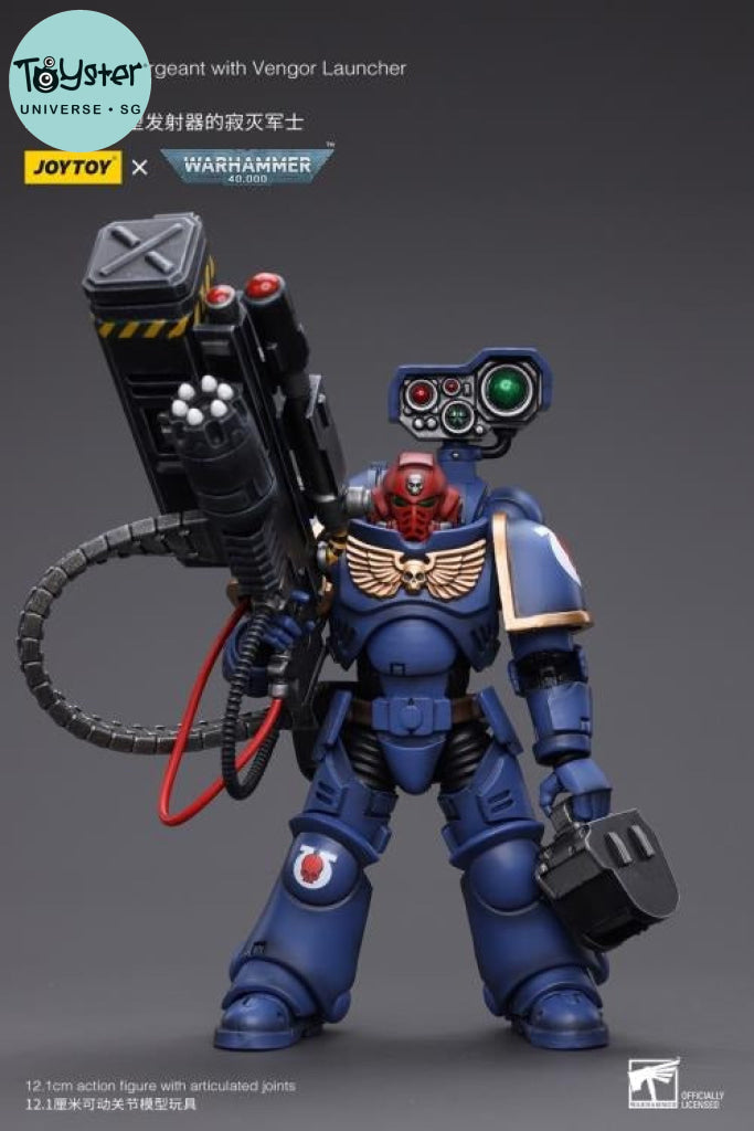 Joytoy Warhammer 40K Ultramarines Desolation Sergeant With Vengor Launcher Jt8803 Warhammer