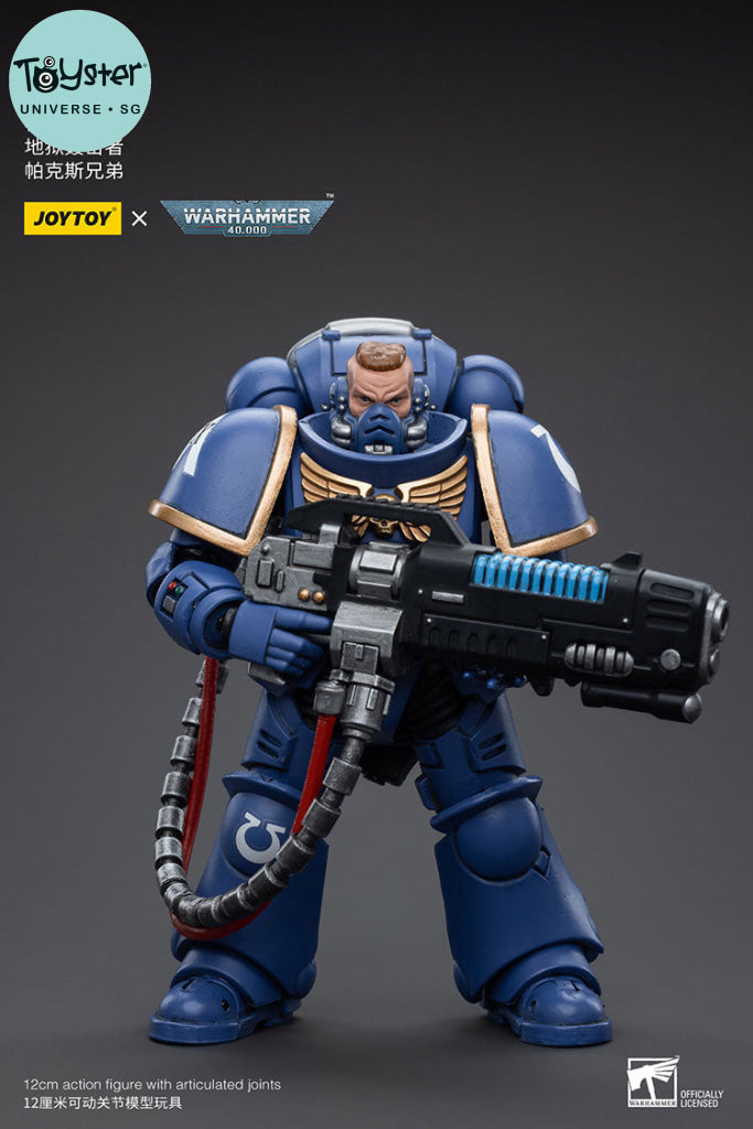 Joytoy Warhammer 40K Ultramarines Hellblasters Brother Paxor Warhammer