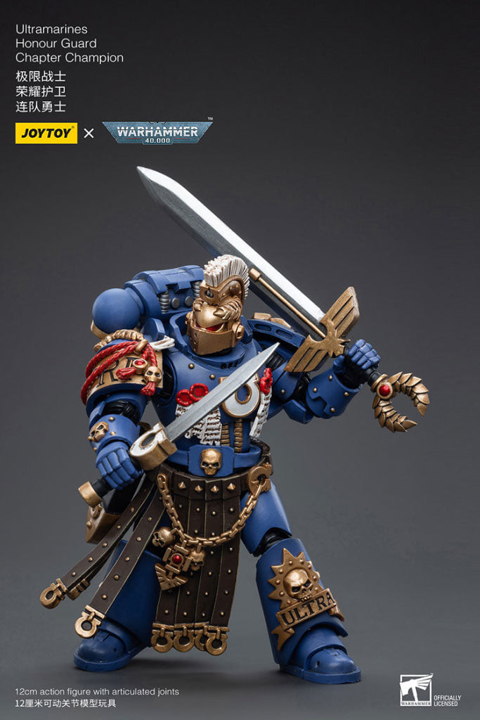 Joytoy Warhammer 40K Ultramarines Honour Guard Chapter Champion Warhammer