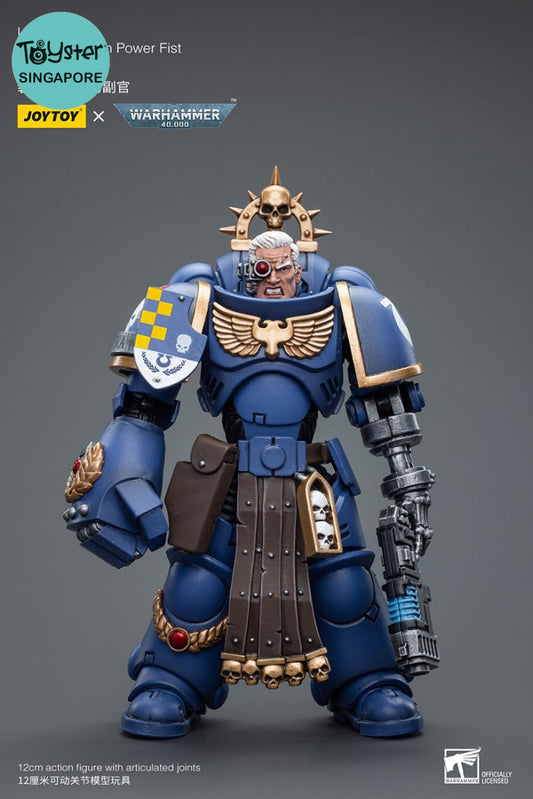 Joytoy Warhammer 40K Ultramarines Lieutenant With Power Fist Jt7677 Warhammer