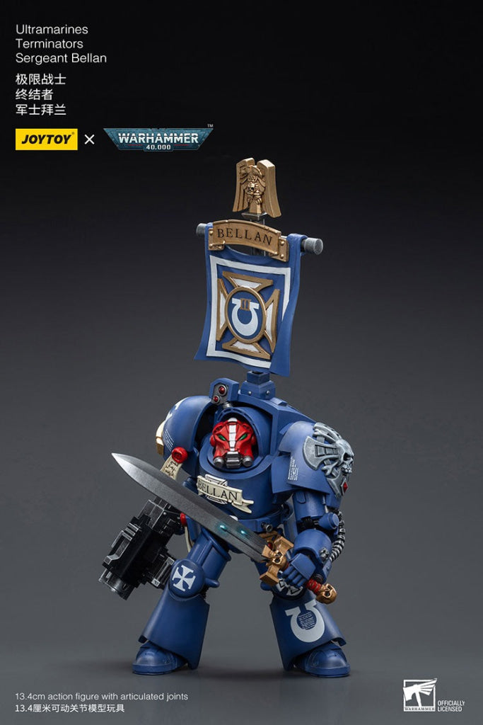 Joytoy Warhammer 40K Ultramarines Terminators Sergeant Bellan Jt6663 Warhammer