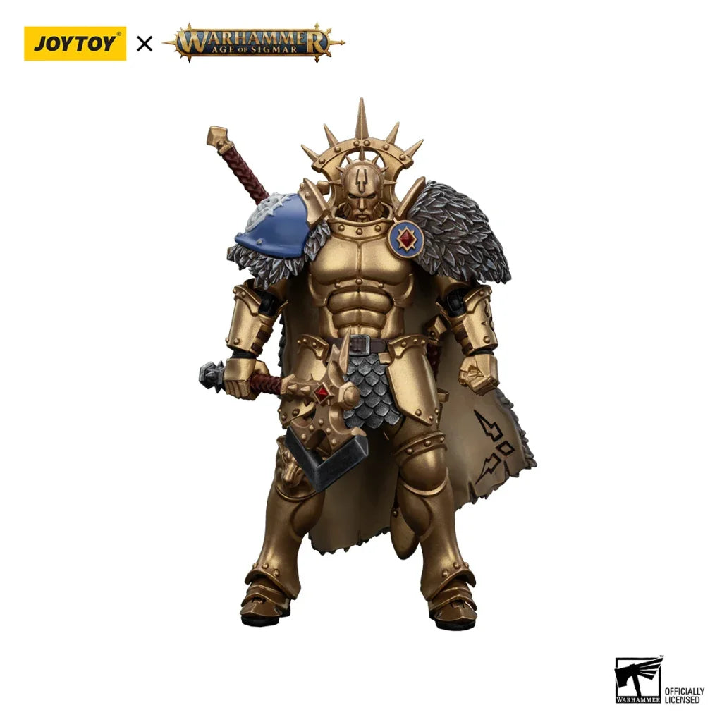 JOYTOY Warhammer AGE OF SIGMAR 1/18 Action Figures Stormcast EternalsThe Blacktalons - Silver Wolf / 13.6cm