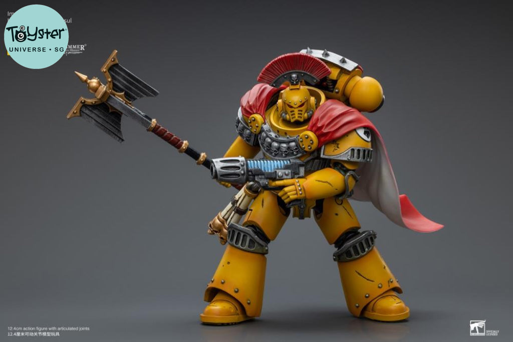 Joytoy Warhammer Imperial Fists Legion Chaplain Consul Jt9039 Warhammer 40K