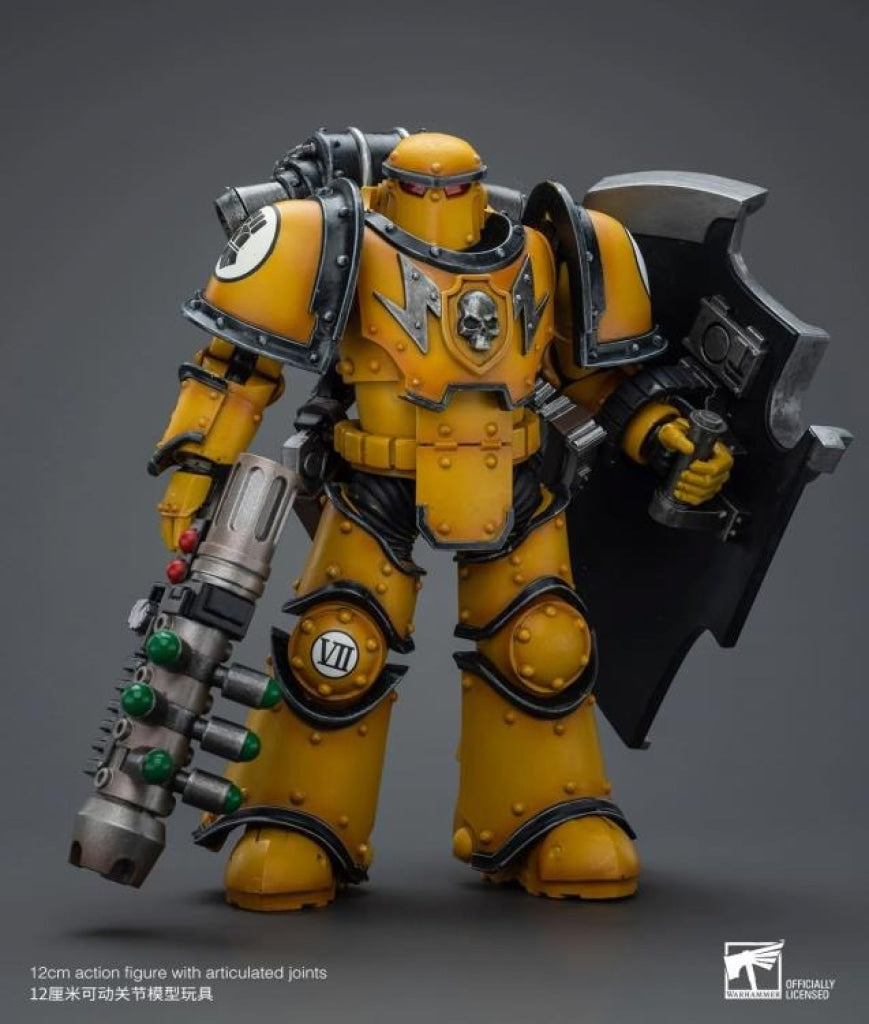 Joytoy Warhammer Imperial Fists Legion Mkiii Breacher Squad With Graviton Gun Jt9114 Warhammer 40K