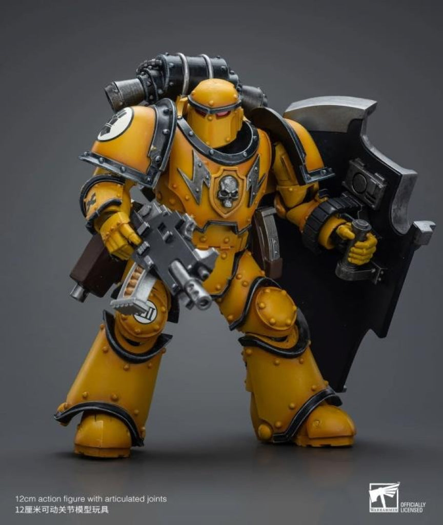 Joytoy Warhammer Imperial Fists Legion Mkiii Breacher Squad With Graviton Gun Jt9114 Warhammer 40K