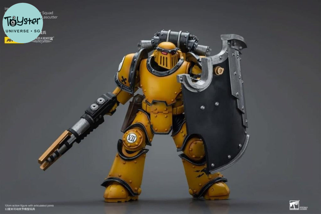 Joytoy Warhammer Imperial Fists Legion Mkiii Breacher Squad With Lascutter Jt9121 Warhammer 40K