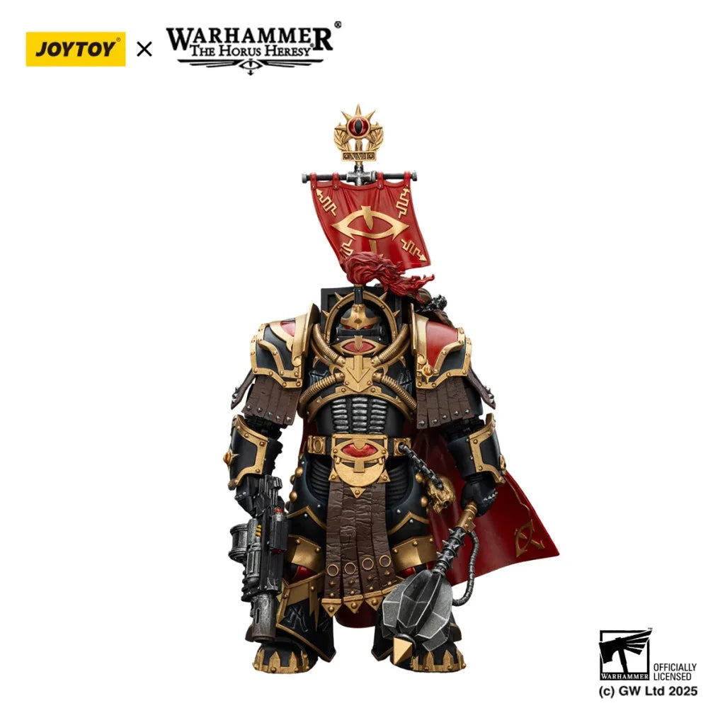 JOYTOY Warhammer The Horus Heresy 1/18 Action Figures Sons of Horus Legion Cataphractii Praetor with Combi-Melta and