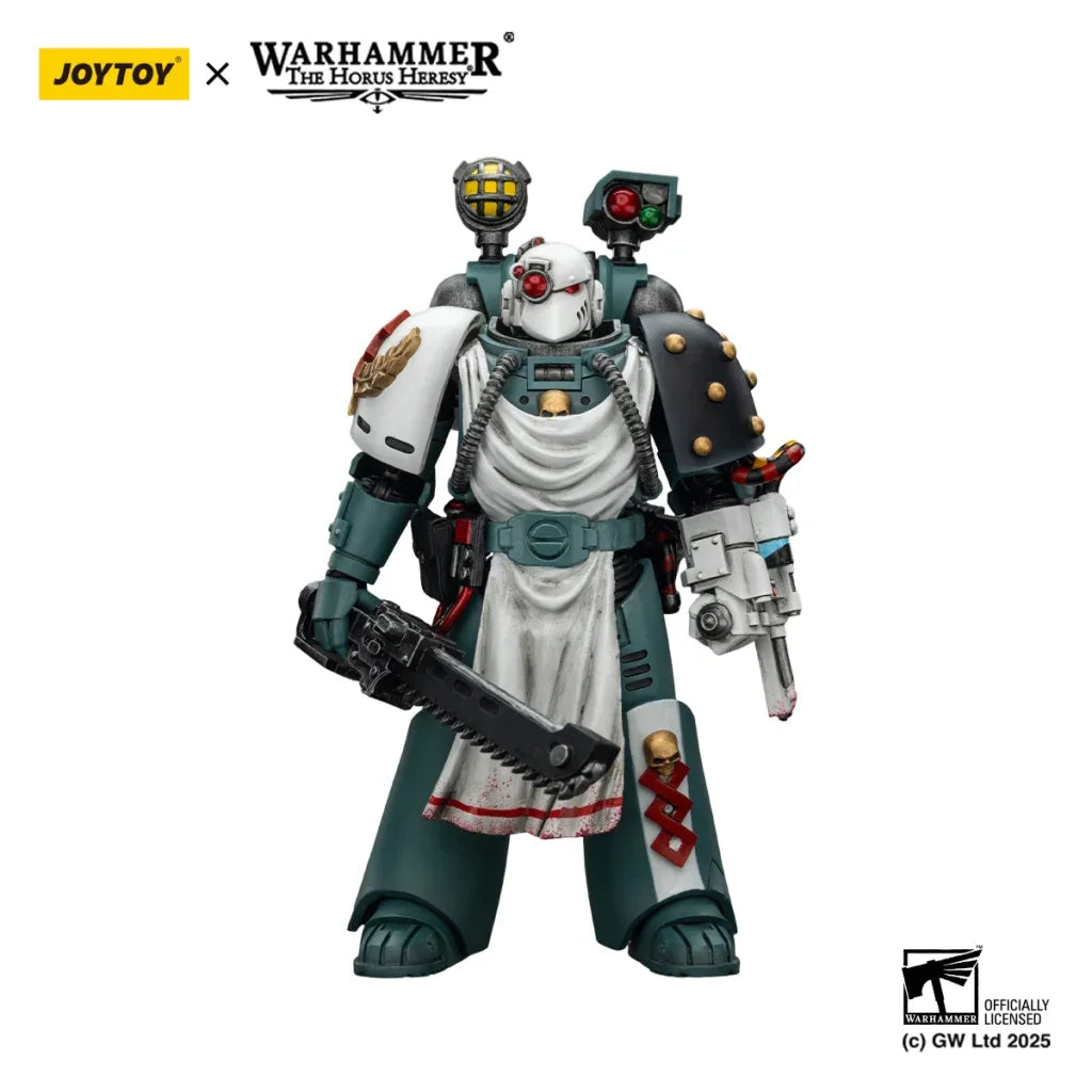 JOYTOY Warhammer The Horus Heresy 1/18 Action Figures Sons of Horus Legion Cataphractii Praetor with Combi-Melta and