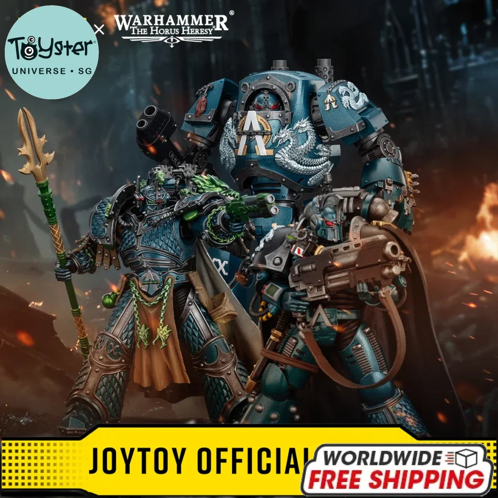 JOYTOY Warhammer The Horus Heresy Alpha Legion Alpharius Primarch of the XXth Legion Saboteur Consul Contemptor