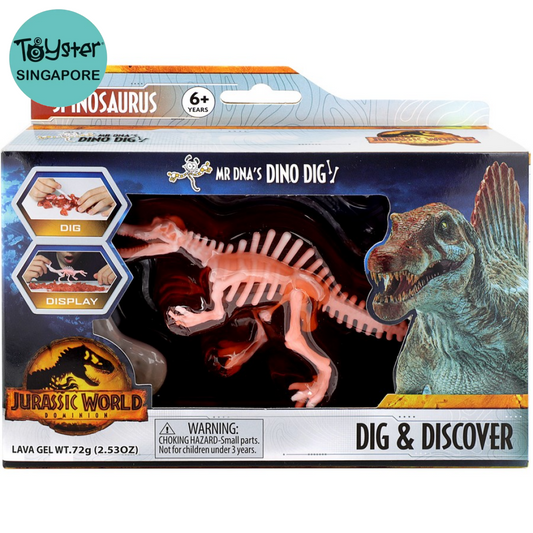 Jurassic World Mr Dnas Mini Dinosaur Dig - Spinosaurus