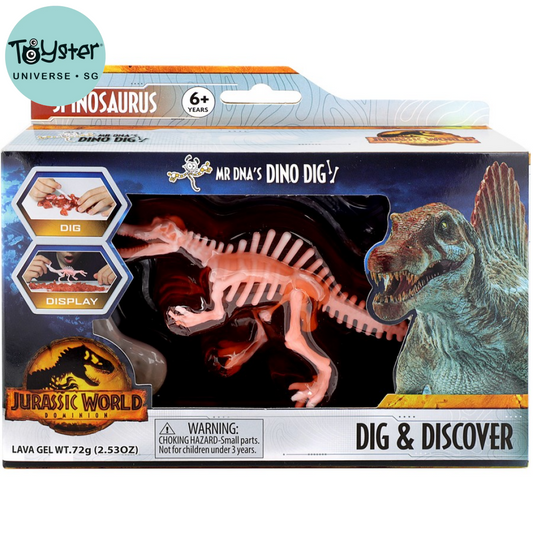 Jurassic World Mr Dnas Mini Dinosaur Dig - Spinosaurus