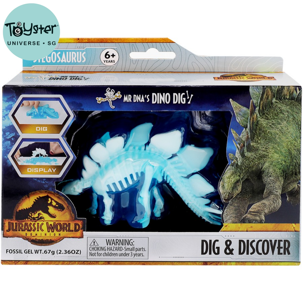 Jurassic World Mr Dnas Mini Dinosaur Dig - Stegosaurus