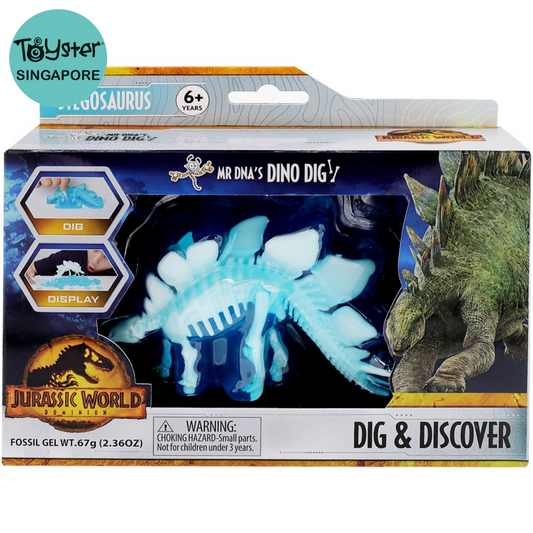 Jurassic World Mr Dnas Mini Dinosaur Dig - Stegosaurus