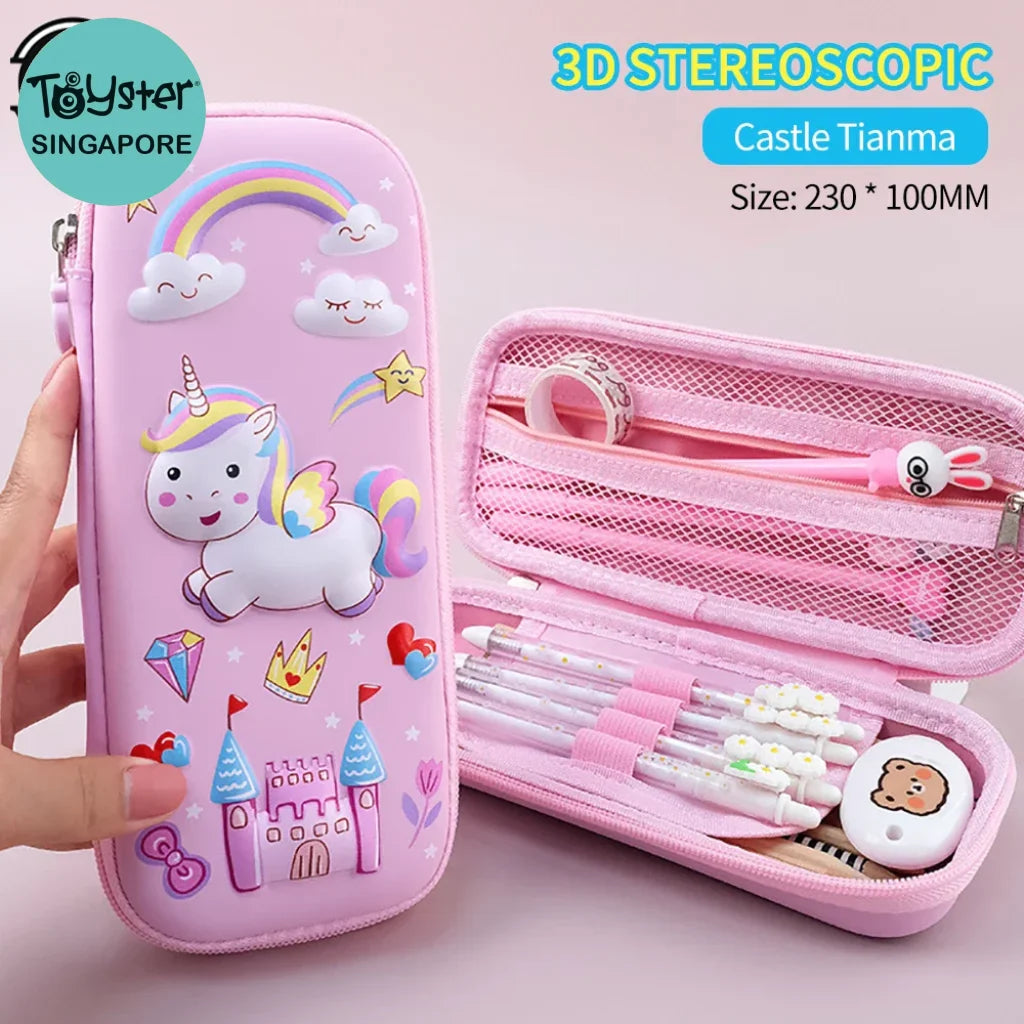 Kawaii Pencil Case Kids Students Stationery Box