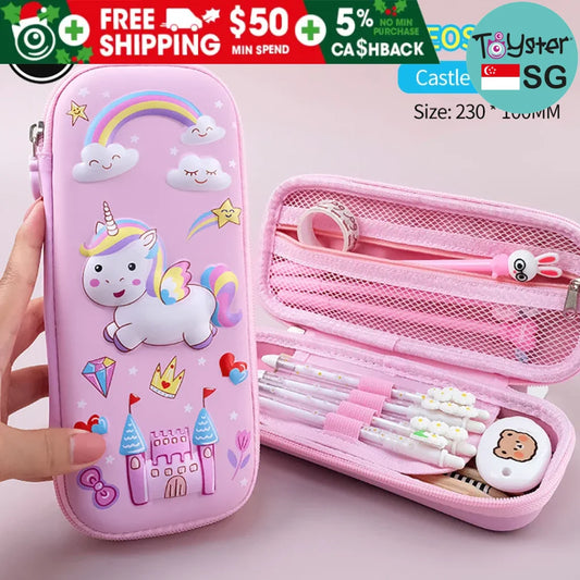 Kawaii Pencil Case Kids Students Stationery Box