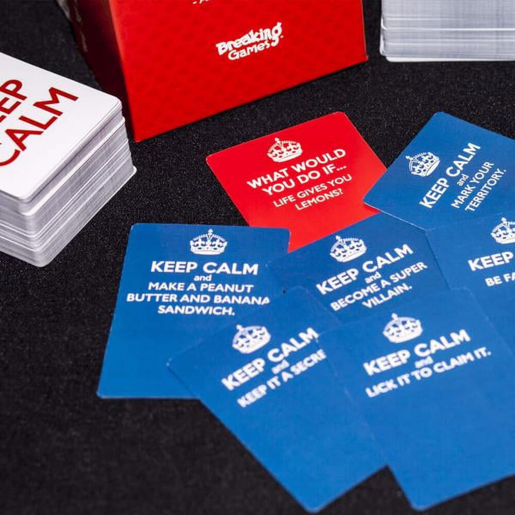 Keep Calm and Game On the Card Game - Card Games