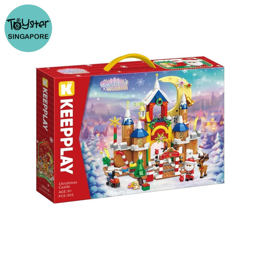 Keepplay Blocks Christmas Castle Hello Kitty