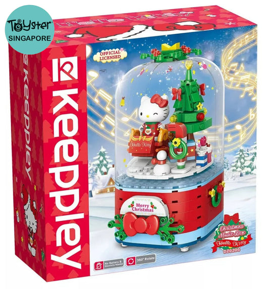 Keeppley Blocks Hello Kitty Christmas Music Box