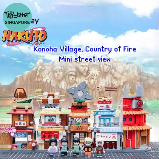 Keeppley Building Blocks Naruto Konoha Village