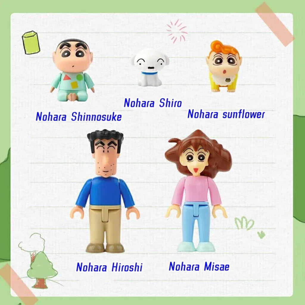 Keeppley Crayon Shin-chan Building Block Nohara Shinnosuke's House K20612