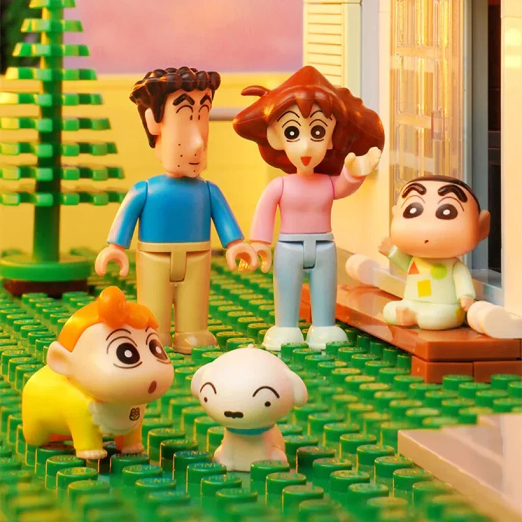 Keeppley Crayon Shin-chan Building Block Nohara Shinnosuke's House K20612