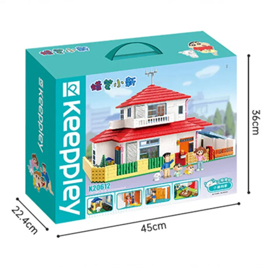 Keeppley Crayon Shin-chan Building Block Nohara Shinnosuke's House K20612